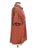 Lyssé Brown Short Sleeve Blouse Size S - photo 4