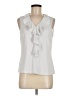 Jones Studio Silver Sleeveless Blouse Size M - photo 1