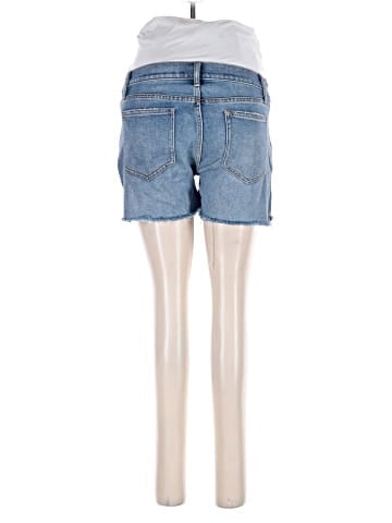 Hatch Denim Shorts (view 2)