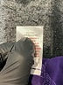 Apple Bottoms 100% Polyester Purple Long Sleeve Blouse Size L - photo 8