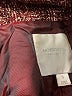 Nordstrom Collection Tweed Burgundy Jacket Size S - photo 6