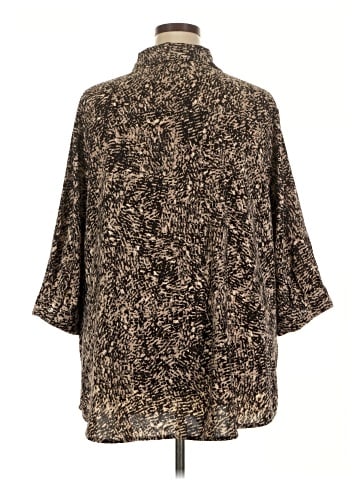 Catherines 3/4 Sleeve Blouse (view 2)