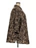 Catherines Animal Print Brown 3/4 Sleeve Blouse Size 2X - photo 4