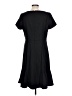 Talbots 100% Polyester Solid Black Casual Dress Size 12 - photo 2