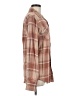 Unbranded Plaid Brown Long Sleeve Button-Down Shirt Size M (estimated) - photo 4