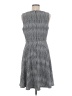 Elle Chevron-herringbone Gray Casual Dress Size M - photo 2