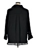 Zara Solid Black Long Sleeve Blouse Size XL - photo 2