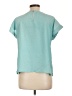 Jason Wu Teal Short Sleeve Blouse Size L - photo 2
