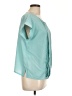 Jason Wu Teal Short Sleeve Blouse Size L - photo 4