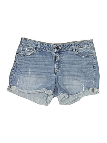 a.n.a. A New Approach Denim Shorts (view 1)