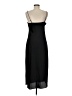 J.Crew 100% Polyester Solid Black Casual Dress Size 6 - photo 2