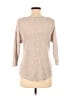 Andrea Jovine Solid Tan Pullover Sweater Size M - photo 2