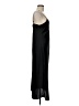 J.Crew 100% Polyester Solid Black Casual Dress Size 6 - photo 4