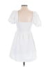 Blue Blush White Casual Dress Size S - photo 2