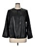Talbots 100% Leather Black Jacket Size 16 - photo 1