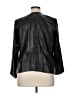 Talbots 100% Leather Black Jacket Size 16 - photo 2