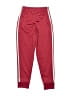 Adidas 100% Polyester Solid Red Track Pants Size 8 - photo 2