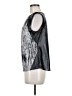Trouve Silver Sleeveless Blouse Size M - photo 5
