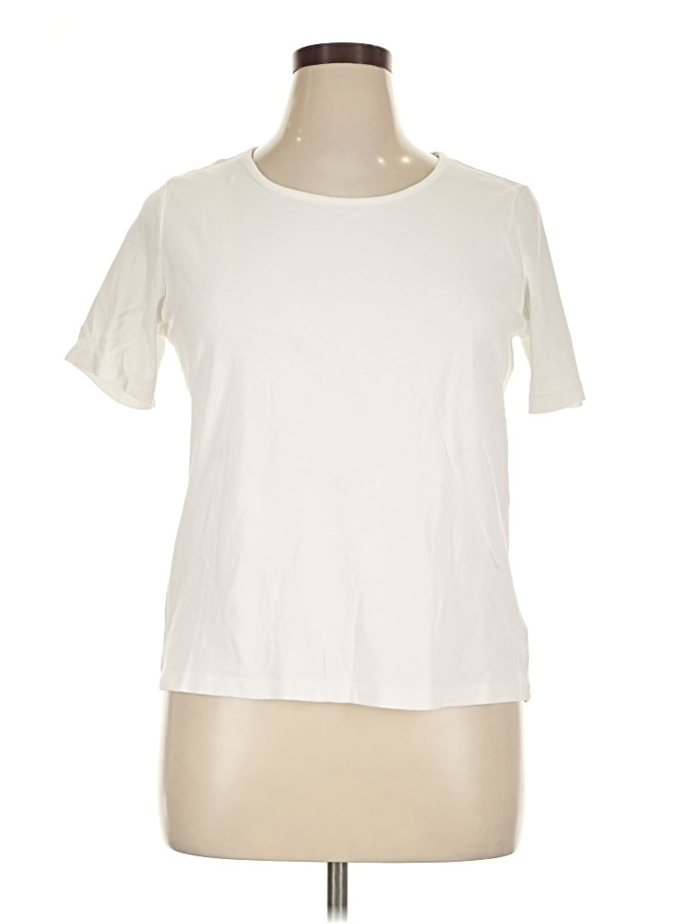 Pre-owned White Stag Short Sleeve T-shirt In Ivory