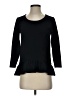 Ann Taylor Black 3/4 Sleeve Top Size XS - photo 1