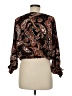 1.State 100% Polyester Brown 3/4 Sleeve Blouse Size M - photo 2