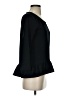 Ann Taylor Black 3/4 Sleeve Top Size XS - photo 4