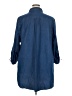 New Directions Blue 3/4 Sleeve Button-Down Shirt Size 3X - photo 2