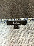 Lulus 100% Polyester Paisley Blue Casual Dress Size L - photo 4