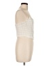 Line & Dot 100% Polyester Ivory Bodysuit Size L - photo 4