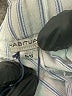 Unbranded 100% Cotton Stripes White Casual Pants Size 5 - 6 - photo 3