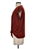 Pleione 100% Polyester Burgundy Short Sleeve Top Size S - photo 5