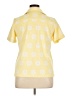 Yllw Stars Yellow Short Sleeve Button-Down Shirt Size XL - photo 2