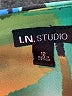 I.N. Studio Graphic Teal Cocktail Dress Size 12 - photo 7