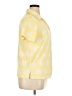 Yllw Stars Yellow Short Sleeve Button-Down Shirt Size XL - photo 4