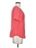 Spense Pink Short Sleeve Blouse Size S - photo 4