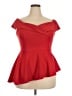 Jasambac Red Sleeveless Top Size 2X - photo 1