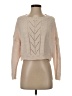 Altar'd State Chevron-herringbone Tan Pullover Sweater Size S - photo 1