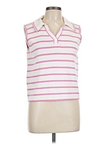 DressBarn Sleeveless Button-Down Shirt (view 1)