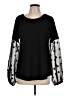Andree by UNIT Black Long Sleeve Blouse Size L - photo 1