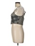 Urban Outfitters Graphic Checkered-gingham Tan Silver Tank Top Size L - photo 5