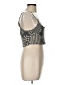 Urban Outfitters Graphic Checkered-gingham Tan Silver Tank Top Size L - photo 4