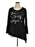 Style&Co Black Pullover Sweater Size 1X - photo 1