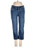 Hydraulic Houndstooth Blue Jeans Size 7 - 8 - photo 1