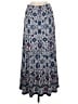 Max Studio Paisley Blue Casual Skirt Size M - photo 2