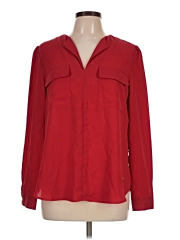 Jones New York Signature Long Sleeve Blouse (view 1)