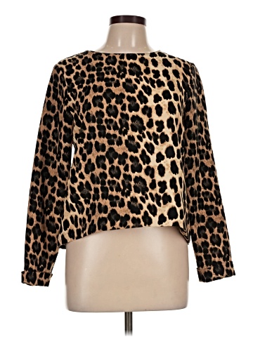 Zara Basic Long Sleeve Blouse (view 1)