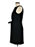 Ann Taylor 100% Polyester Solid Black Casual Dress Size 10 - photo 5