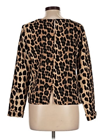 Zara Basic Long Sleeve Blouse (view 2)
