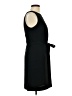 Ann Taylor 100% Polyester Solid Black Casual Dress Size 10 - photo 4