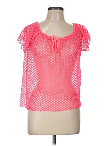 B. Split Short Sleeve T-Shirt (view 1)